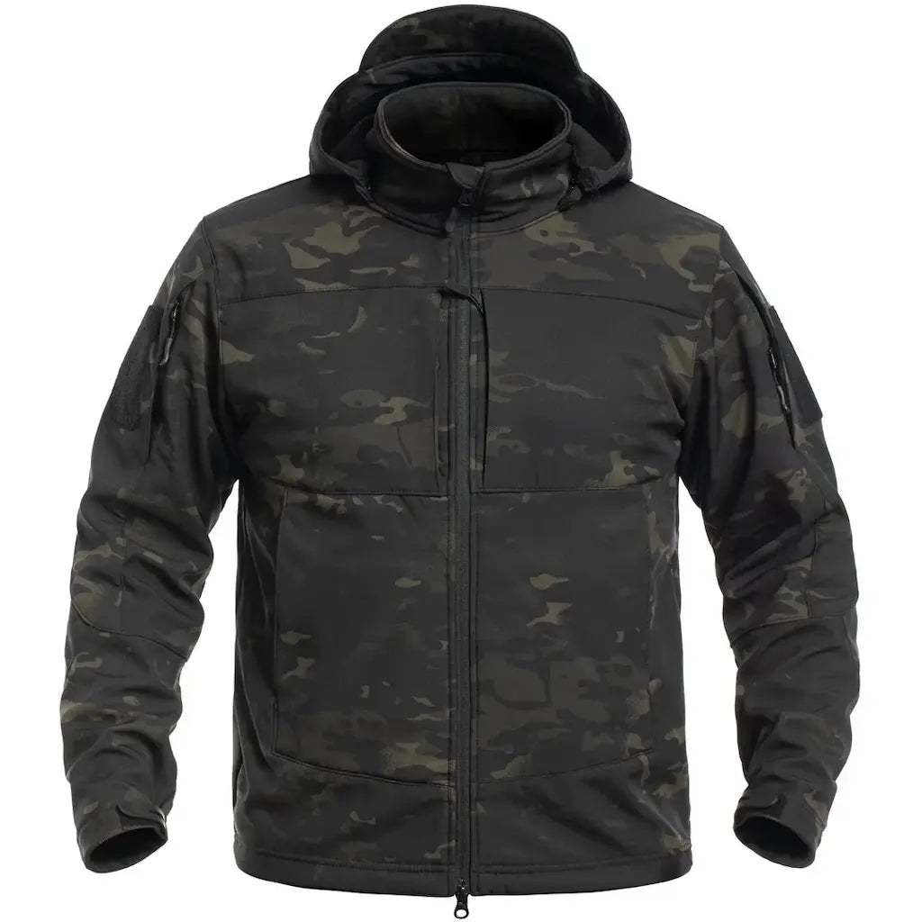 Veste Militaire Treillis Noire