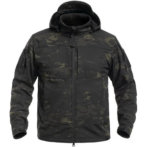 Veste Militaire Treillis Noire