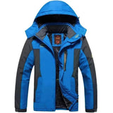 Veste de Ski Homme Militaire Bleue