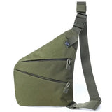 Sacoche Tactique Poitrine Verte