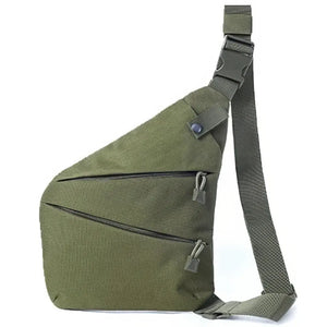 Sacoche Tactique Poitrine Verte