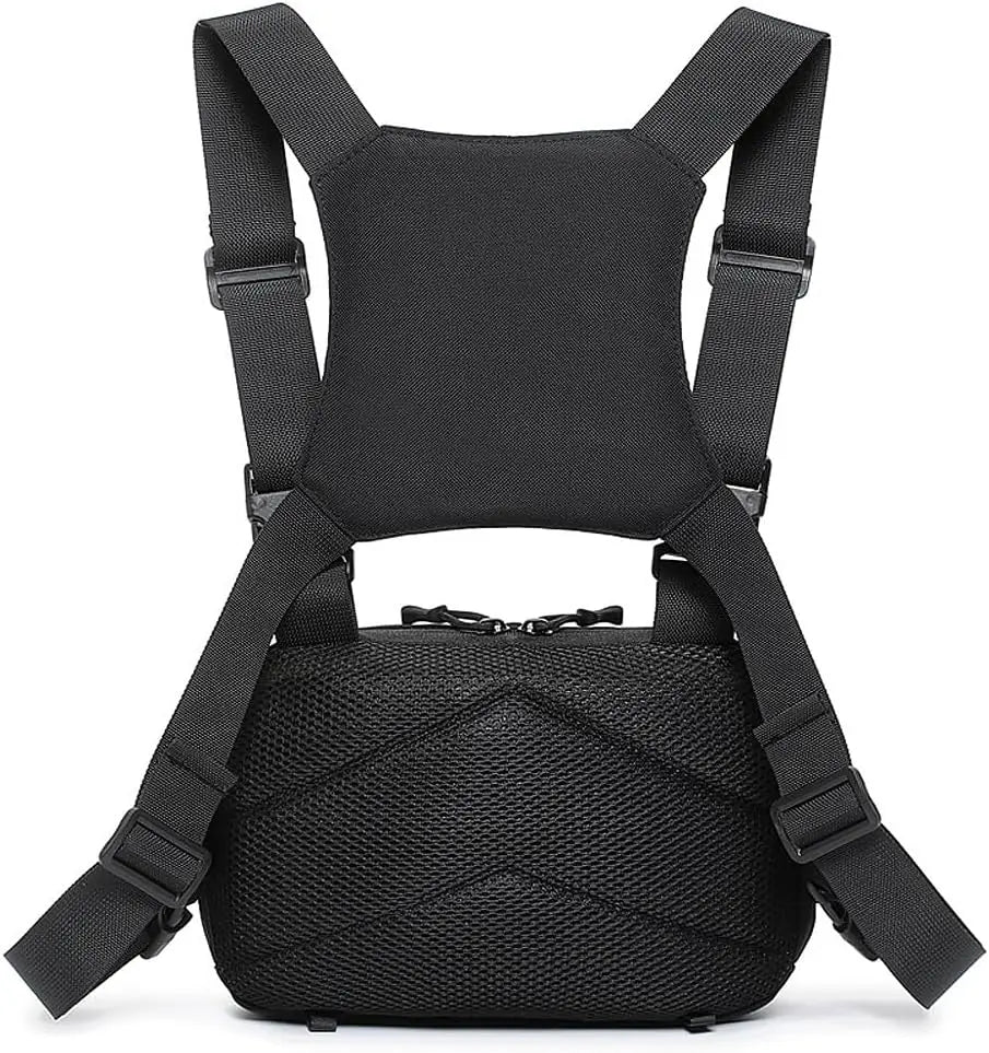 Sacoche Poitrine Tactique Homme Arrière