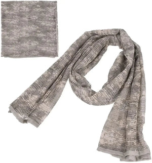 Echarpe Militaire Filet de Camouflage