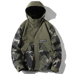 Veste Militaire avec Capuche