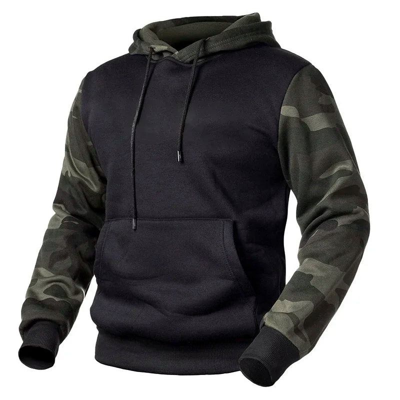 Sweat Motif Militaire Noir