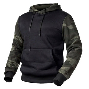Pull Motif Militaire Noir