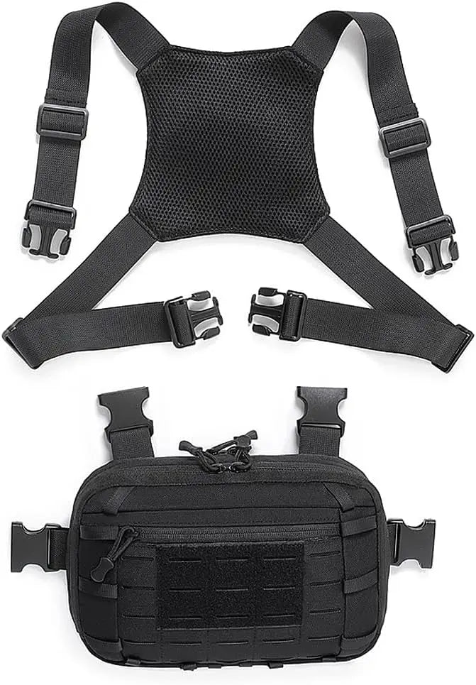 Ensemble Sacoche Poitrine Tactique Homme