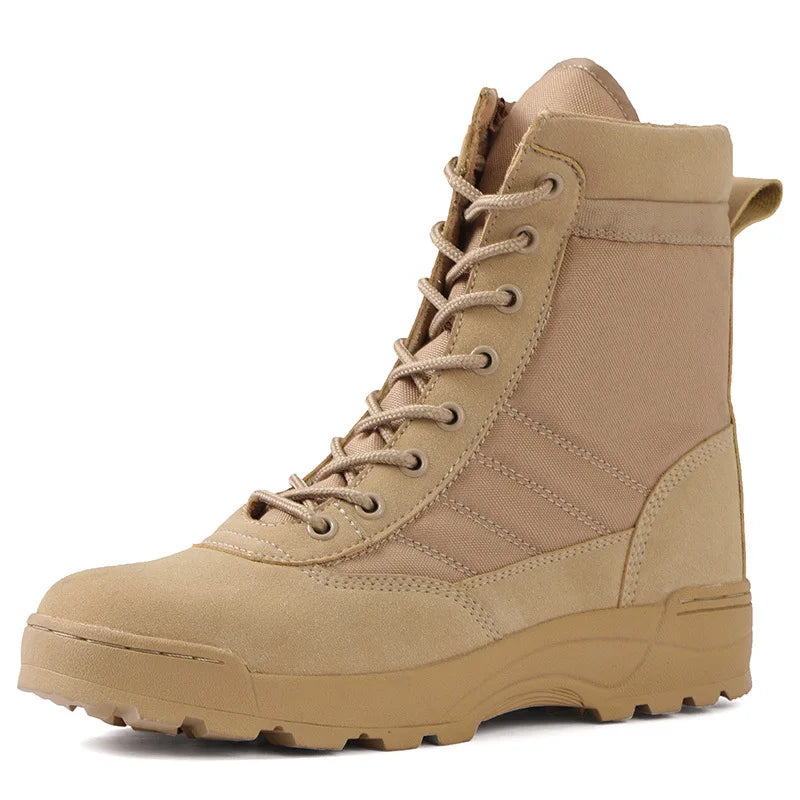 Bottes Militaires Beiges