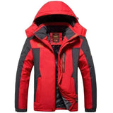 Veste de Ski Homme Militaire Rouge