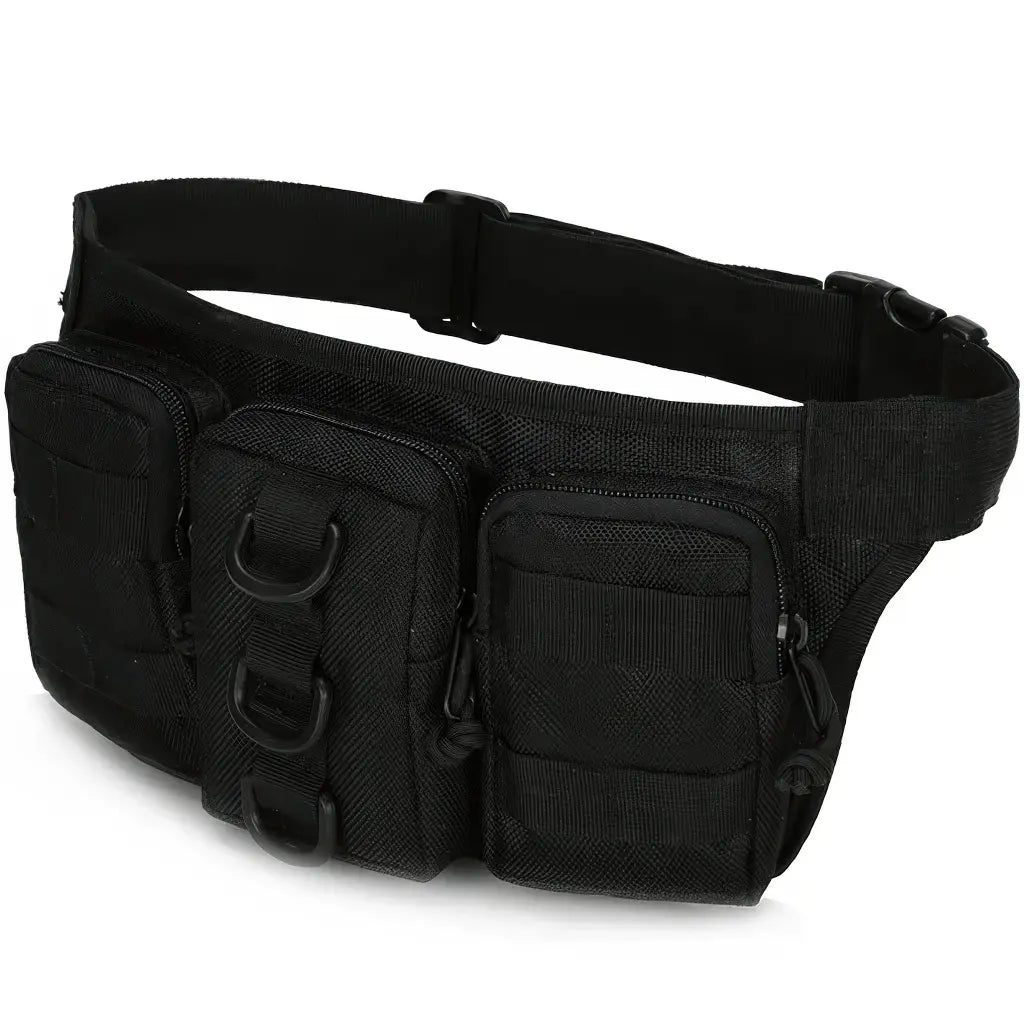 Sacoche Ceinture Tactique Noire