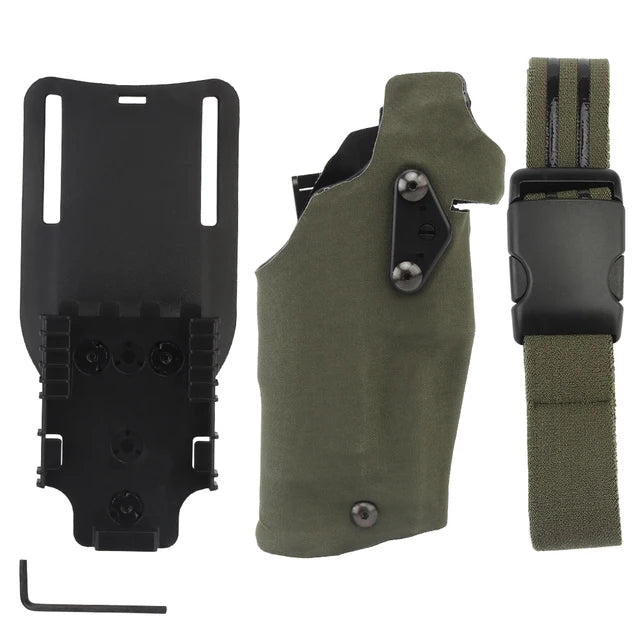 Ceinture Holster Militaire Vert
