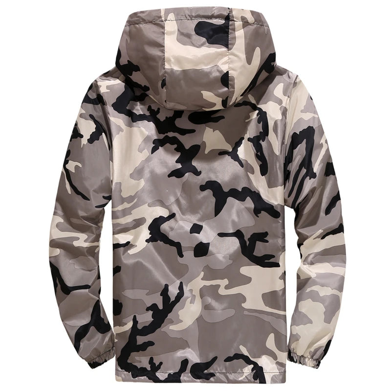 Veste Légère Militaire Homme Arrière