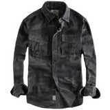 Chemise Surplus Militaire Grise