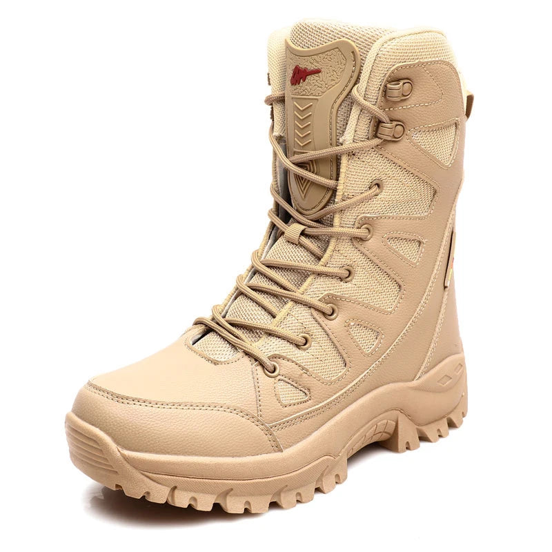 Chaussures Militaires Étanches Beiges