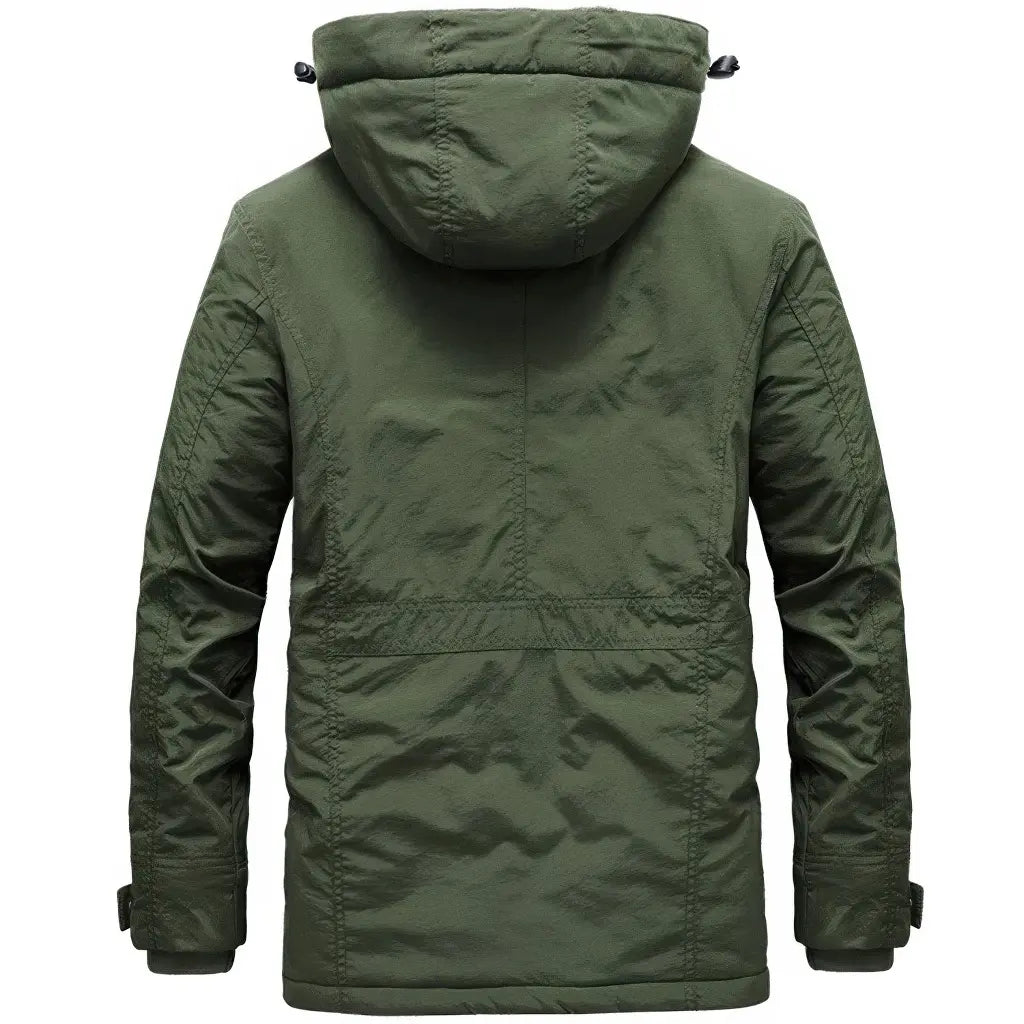 Veste d'Hiver Militaire Verte