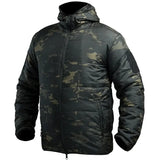 Veste Imprimé Militaire Homme Noire