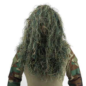 Couvre Casque Ghillie Vert