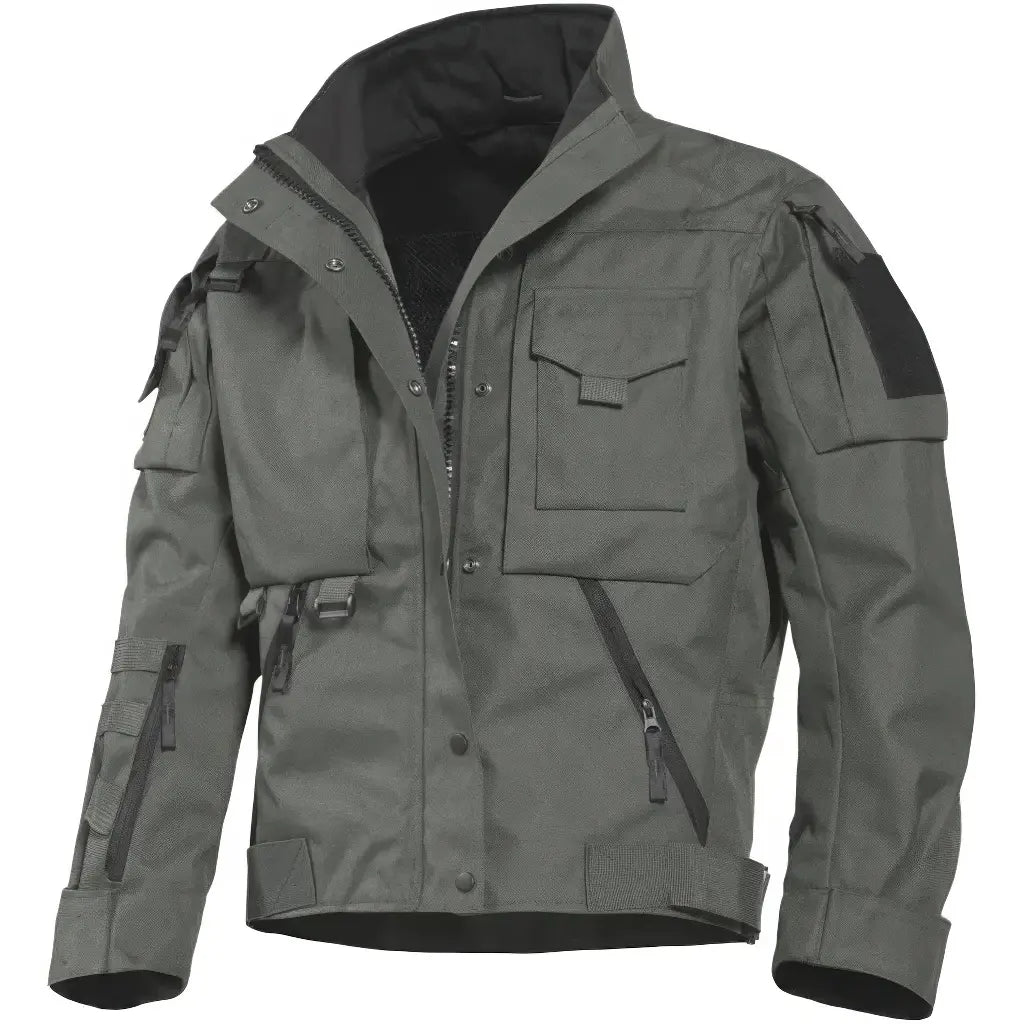 Veste Homme Style Militaire Grise