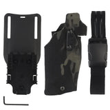 Ceinture Holster Militaire Camo Noir