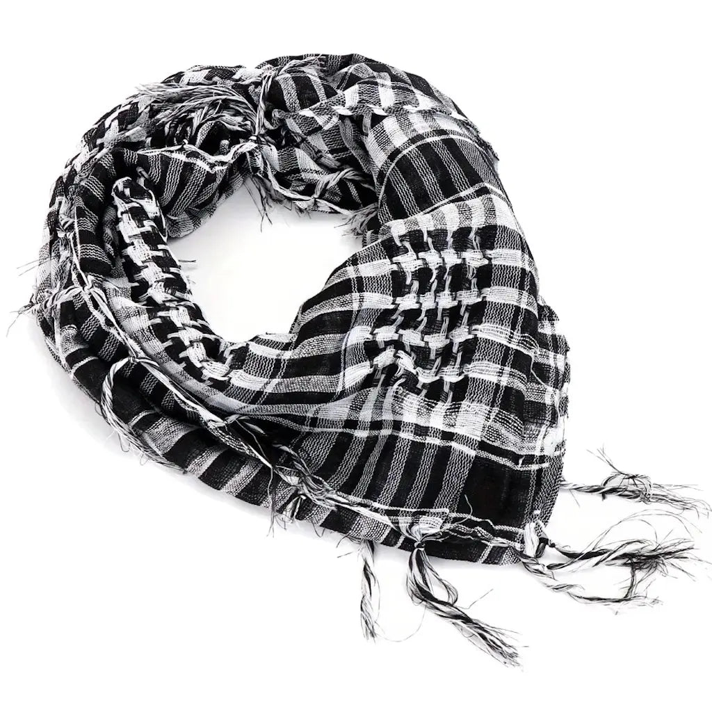 Chèche Militaire Blanc