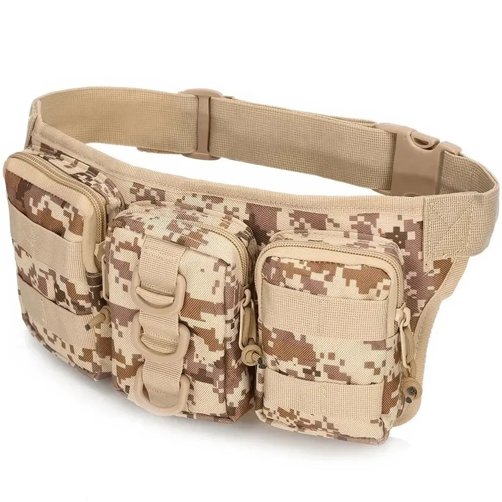 Sacoche Ceinture Tactique Désert
