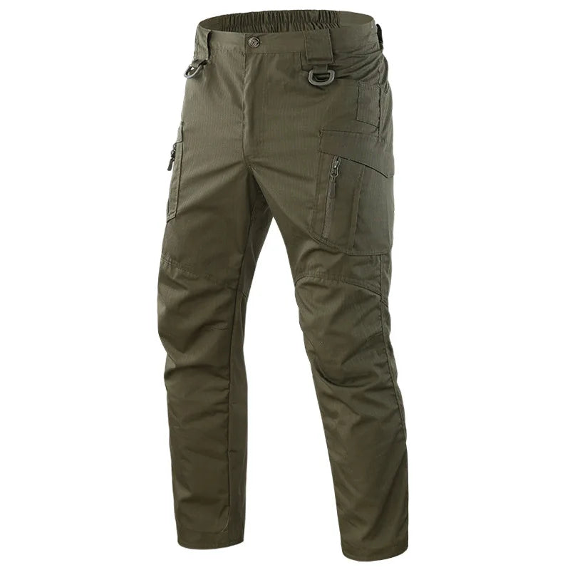 Pantalon Militaire Kaki Homme