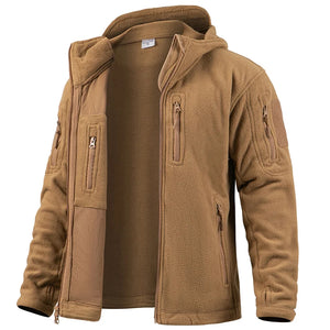 Polaire Militaire Camouflage Marron