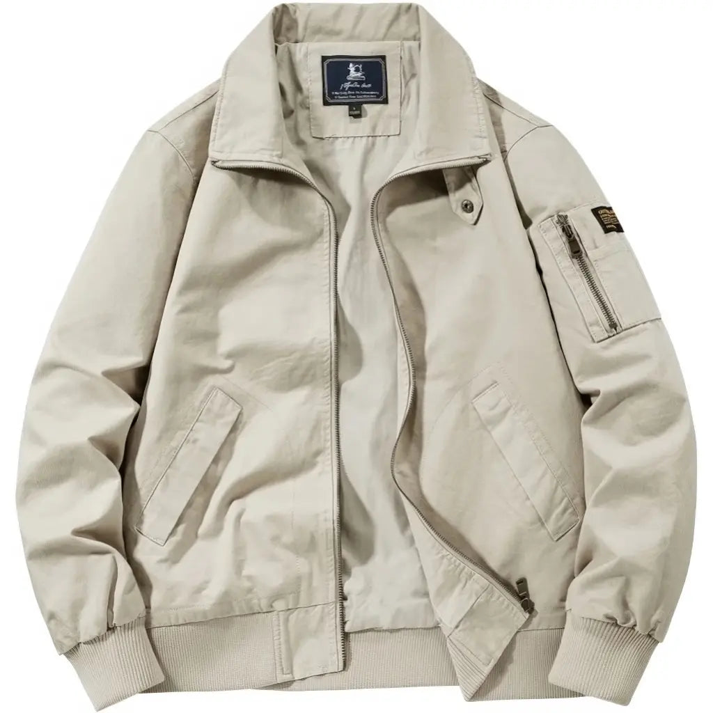 Veste Couleur Militaire Beige