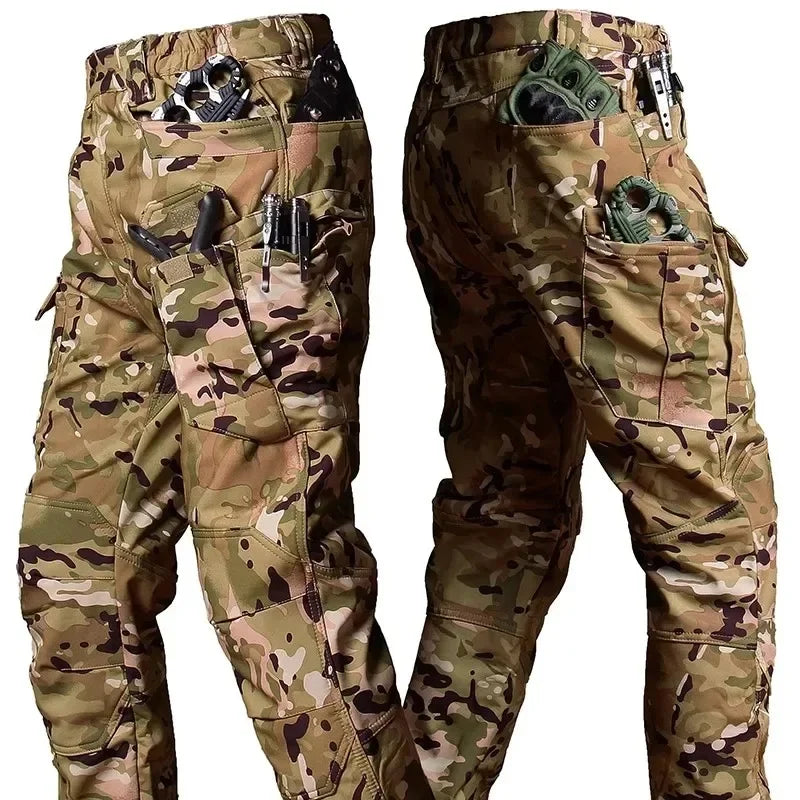 Pantalon Style Treillis Homme