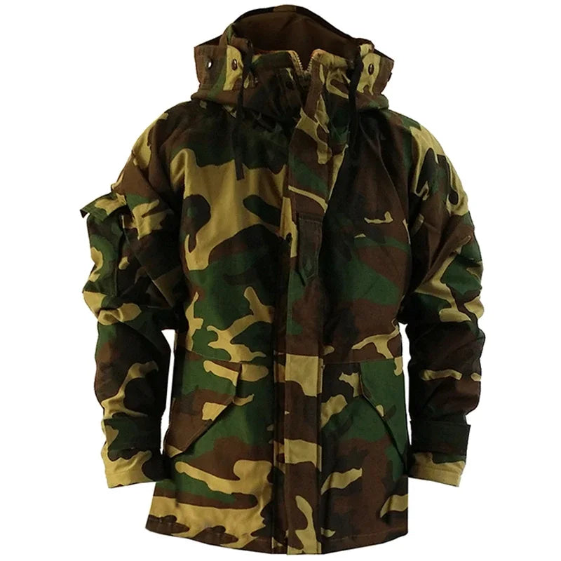 Veste Militaire avec Fourrure
