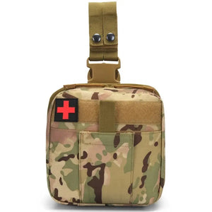 Sacoche de Ceinture Militaire Camouflage 