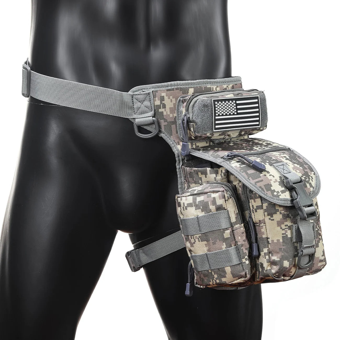 Sac de Jambe Tactique US