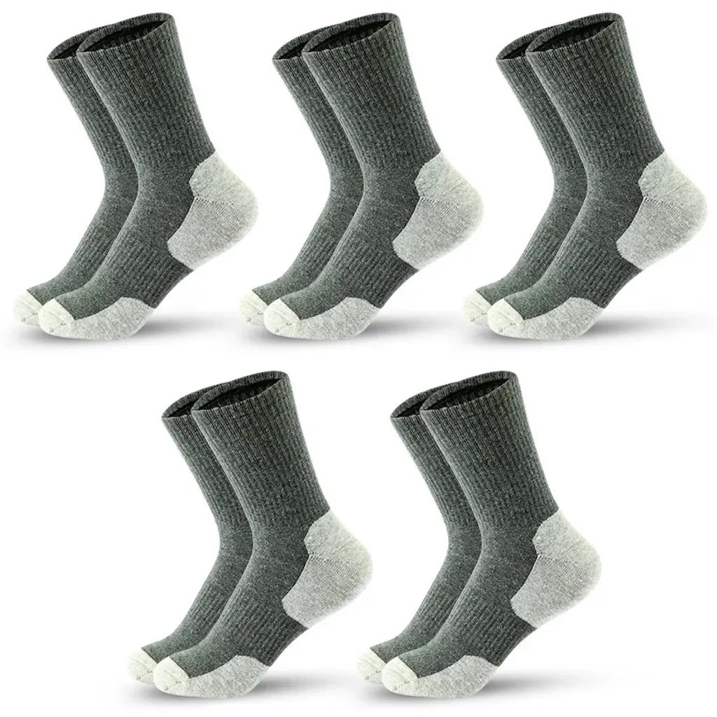 Chaussettes Militaires Anti Ampoule Grises