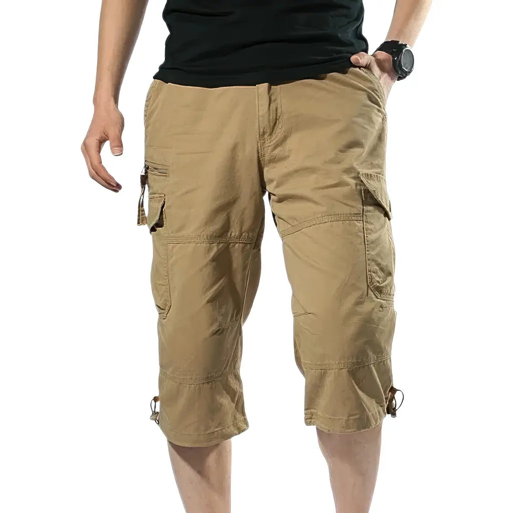 Short Militaire Beige