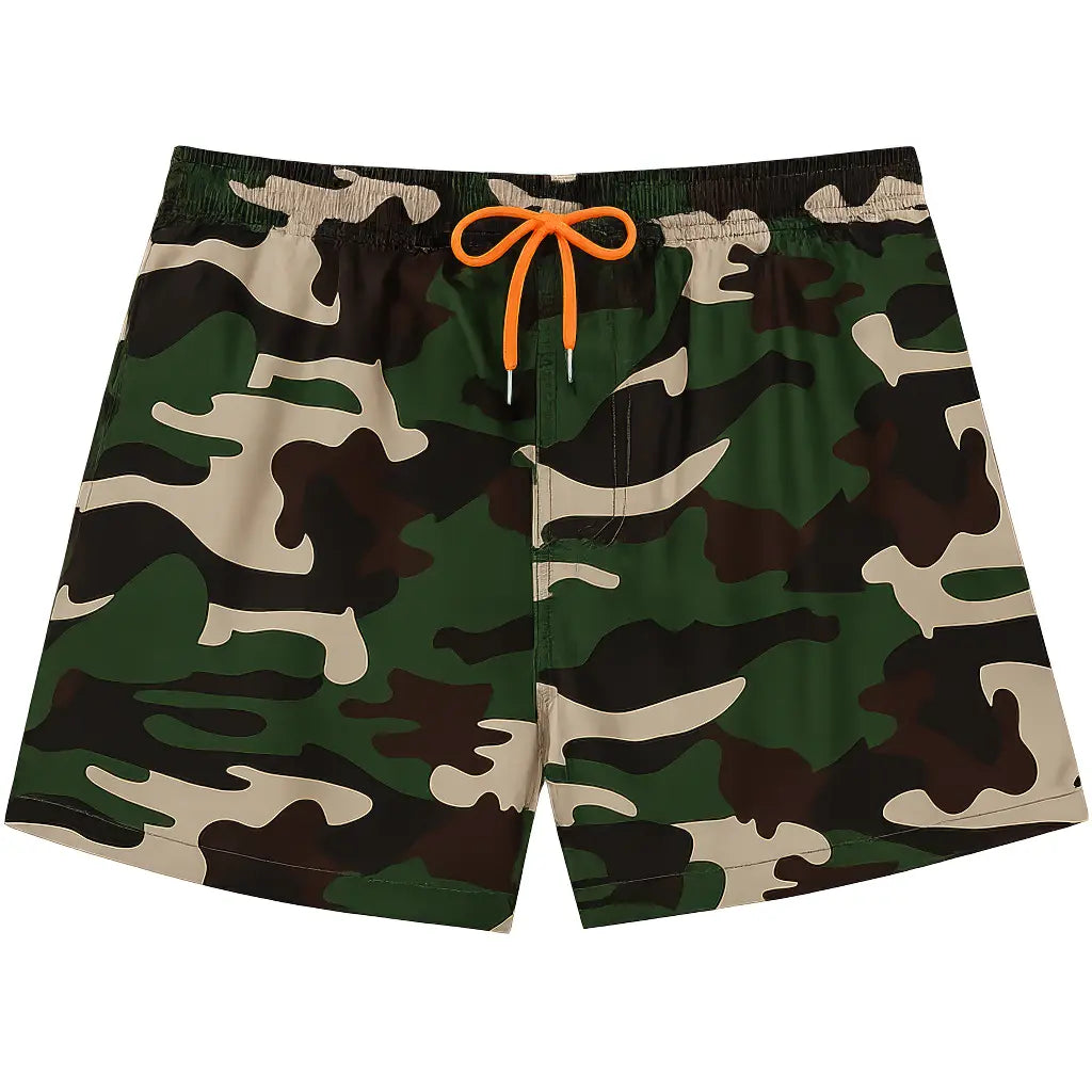 Short de Bain Homme Militaire