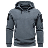 Sweat Militaire Homme Gris