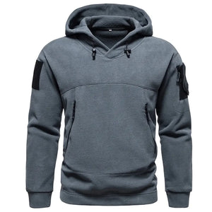 Sweat Militaire Homme Gris