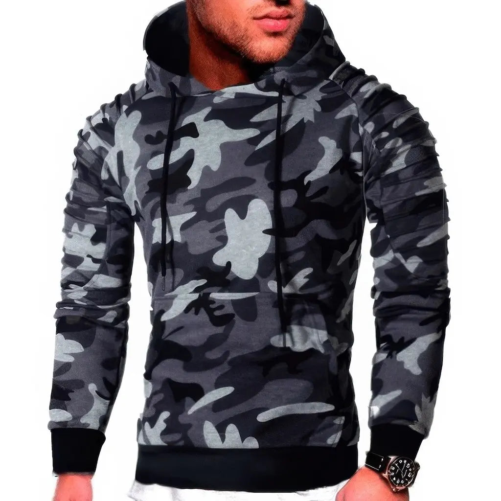 Sweat Tactique Homme Gris