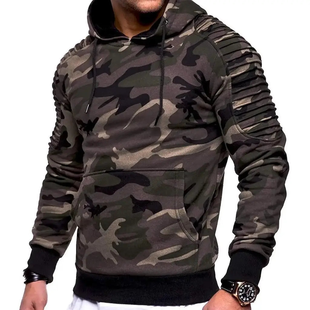 Sweat Tactique Homme Vert