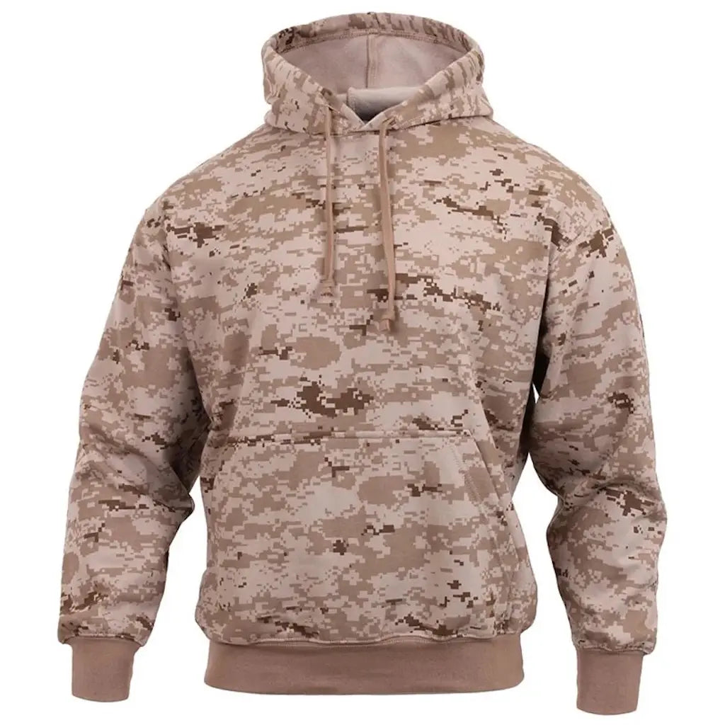 Sweat à Capuche Tactique Beige