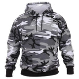 Sweat à Capuche Tactique Gris