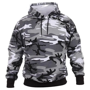 Sweat à Capuche Tactique Gris