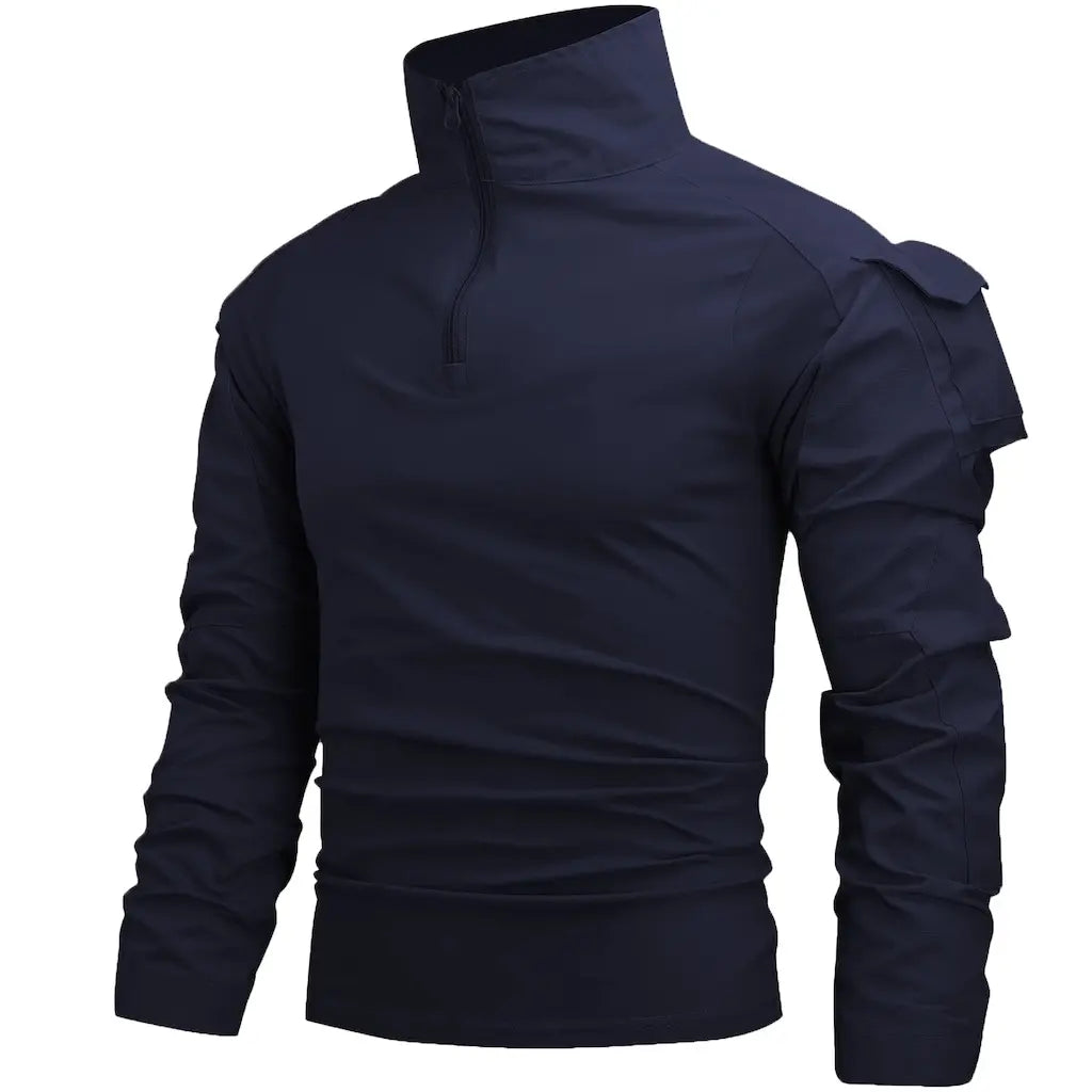 T-Shirt Militaire Bleu