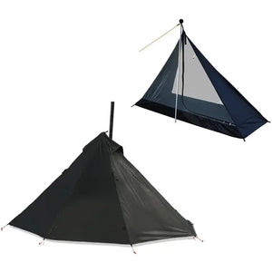 Tente de Prospecteur Militaire Noire