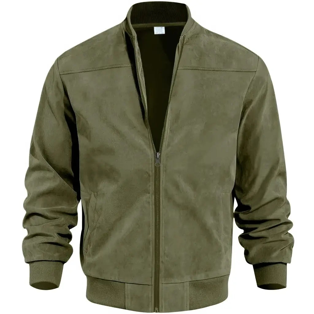 Veste Couleur Militaire Homme