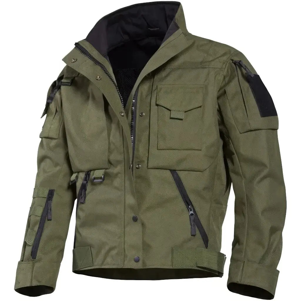 Veste Homme Kaki Style Militaire