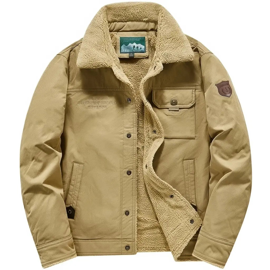 Veste Militaire Fourrure