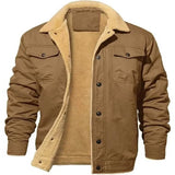 Veste Militaire Fourrure Homme