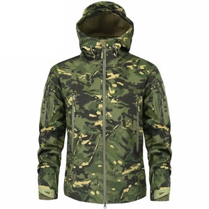 Veste Militaire Kaki Homme