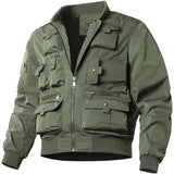 Veste Militaire Verte Homme